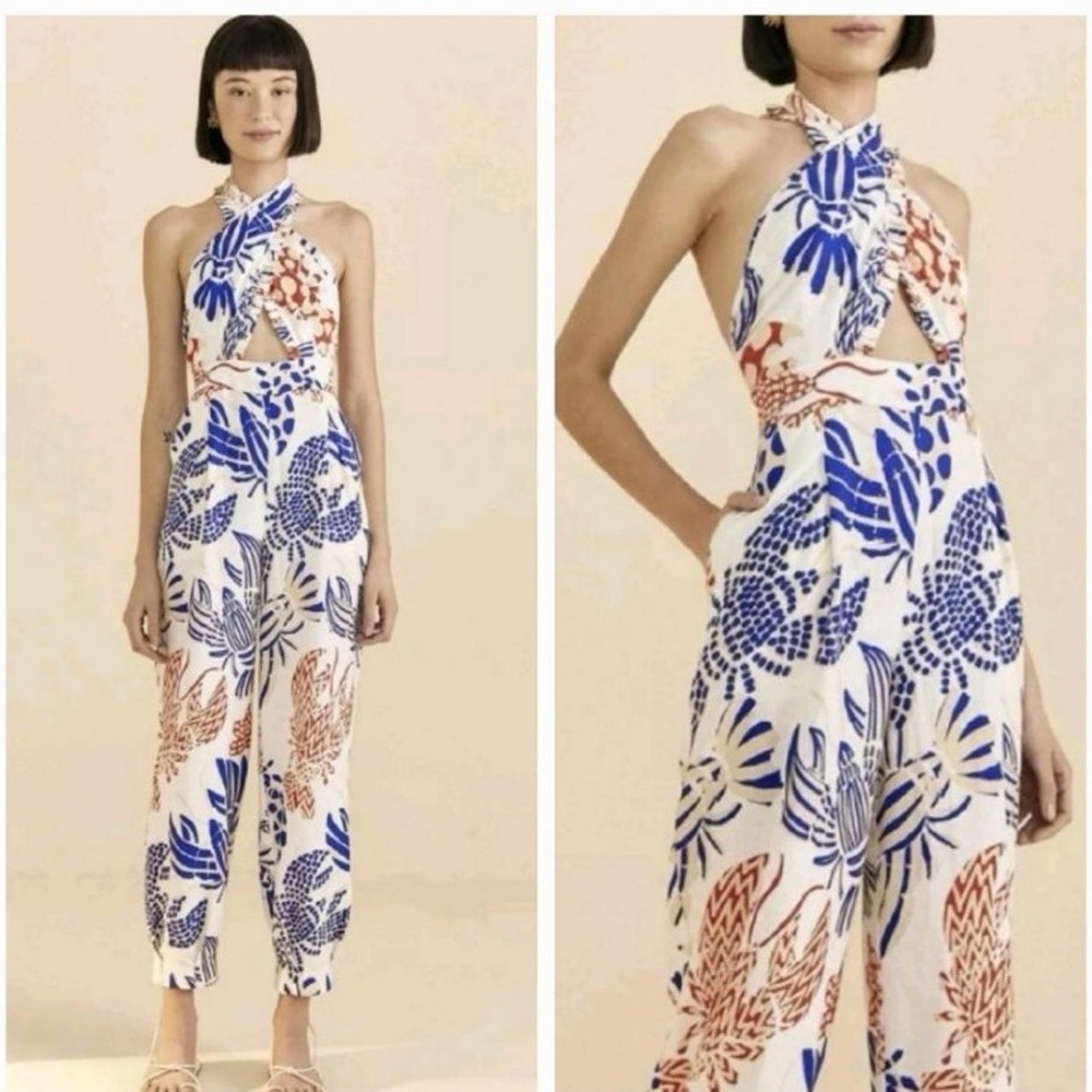 Farm Rio Lobster Jumpsuit
